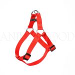 Postroj pre psa nylón 65-80cm/25mm červený