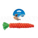 Hračka pre psa pletená bavlnená mrkva 20cm