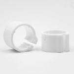Krúžky E-Z Clip Ring priemer 8mm biele