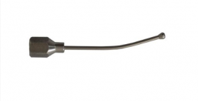 Kovová sonda INOX 6cm/ 1mm zahnutá