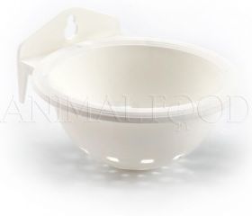Hniezdo pre kanáriky a drobné exoty, biele 11,5cm