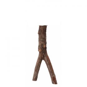 Drevené prírodné Y- bidlo 20cm