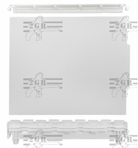 Systém na spájanie 90 & 120cm klietok pre odchov, biely Art.398
