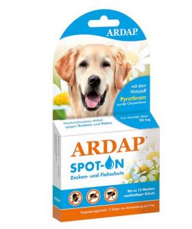 ARDAP Antiparazitné pipety pre psa nad 25kg/ 3x4ml
