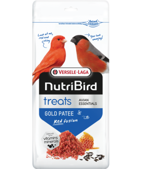 VERSELE-LAGA NutriBird treats GOLD PATEE Red Fusion 250g