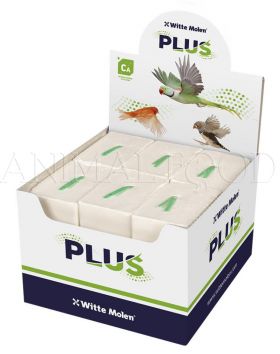 Witte Molen PLUS Energy block medium white 120g