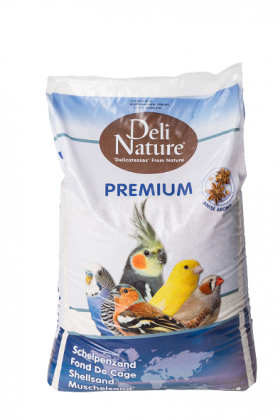 Deli Nature piesok mušľový biely 5kg
