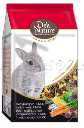Deli Nature 5* Dwarf rabbits JUNIOR 2,5kg