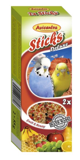 Avicentra SNACK andulka - ovocie a med 110g